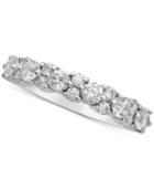 Diamond Cluster Band (1 Ct. T.w.) In 14k White Gold