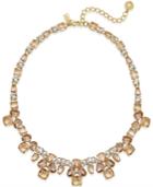 Kate Spade New York Gold-tone Pink Stone Necklace