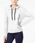 Calvin Klein Performance Cropped Fleece Hoodie