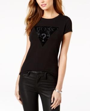 Guess Flocked Logo T-shirt