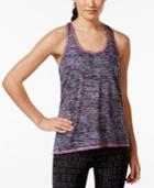Ideology Space-dyed T-back Tank Top, Only At Macy's