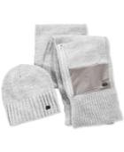 Sean John Beanie And Muffler Scarf Set