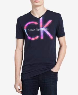 Calvin Klein Jeans Men's Ck Logo Graphic Print Cotton T-shirt