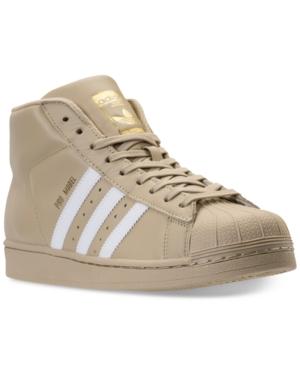 Adidas Men's Pro Model Casual Sneakers From Finish Line