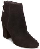 Steve Madden Women's Cynthia Zipper Block-heel Booties Women's Shoes