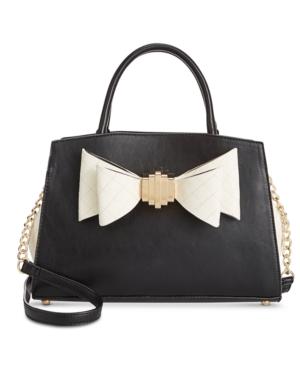 Betsey Johnson Quilted Bow Medium Satchel, A Macy's Exclusive Style