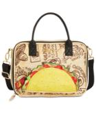 Betsey Johnson Let's Taco 'bout It Lunch Satchel