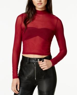 Minkpink Sheer Crop Top