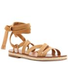 Lucky Brand Women's Dalty Flat Lace-up Sandals Women's Shoes