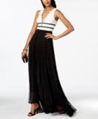 Adrianna Papell High-low Lace Gown