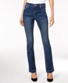Inc International Concepts Curvy Indigo Wash Bootcut Jeans, Only At Macy's