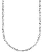 14k White Gold Perfectina Chain Necklace (1-1/4mm)