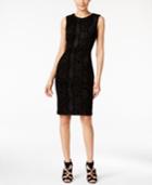 Calvin Klein Jacquard Sheath Dress