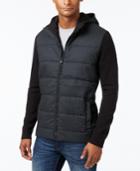 Alfani Men's Multi-textured Hooded Jacket, Only At Macy's