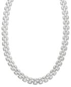 Giani Bernini Sterling Silver Polished Link Necklace