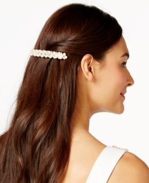 Josette Imitation Pearl & Rhinestone Barrette
