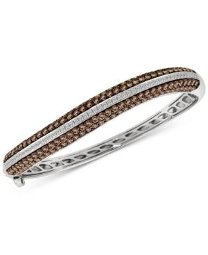 Le Vian Red Carpet Diamond Bangle Bracelet (6-3/8 Ct. T.w.) In 14k White Gold