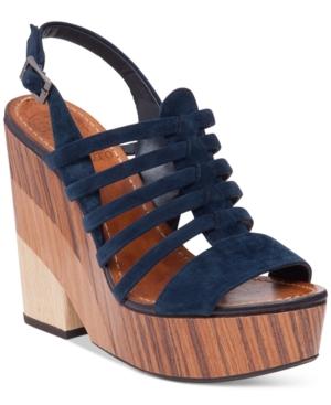 Vince Camuto Onia Platform Wedge Sandals Women's Shoes