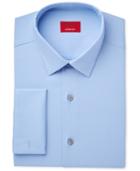 Alfani Men's Slim-fit Stretch Sky Blue Solid French Cuff Dress Shirt, Only At Macy's