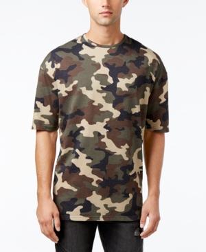 Jaywalker Men's Camo-print Boxy T-shirt, Only At Macy's