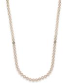 Charter Club Rose Gold-tone Pave & Pink Imitation Pearl Strand Necklace, Created For Macy's