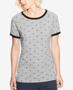 Champion Heritage Logo-print Ringer T-shirt
