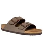 Birkenstock Arizona 2 Band Birkibuc Sandals Men's Shoes
