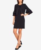 Tahari Ruffled Jacket & Sheath Dress