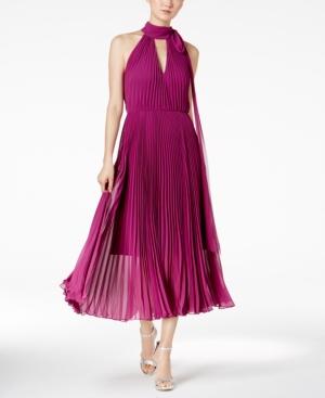 Betsey Johnson Pleated Midi Dress