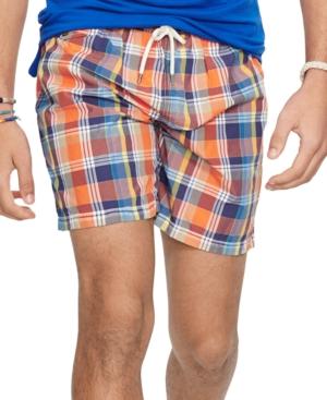 Polo Ralph Lauren Plaid Traveler Swim Short
