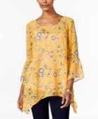 Style & Co Floral-print Blouse, Only At Macy's