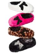 Inc International Concepts Plush Bow Clog Slippers, Only At Macy's