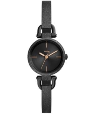 Fossil Women's Georgia Mini Black Stainless Steel Bracelet Watch 26mm