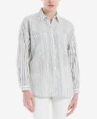 Max Studio London Mixed-stripe Shirt