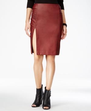 Xoxo Juniors' Faux-leather Pencil Skirt
