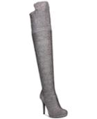 Thalia Sodi Blairre Wide-calf Wide-width Over-the-knee Platform Boots, Created For Macy's Women's Shoes