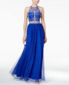 Blondie Nites Juniors' 2-pc. Embellished A-line Gown