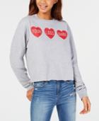 Freeze 24-7 Juniors' Your Loss Crop Long-sleeved Graphic T-shirt