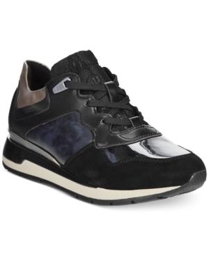 Geox D Shahira Suede Sneakers Women's Shoes