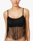 Coco Rave Tatum Fringe Bikini Top Women's Swimsuit