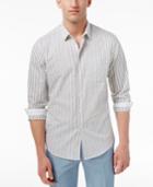 Inc International Concepts Men's Striped Cotton Shirt, Only At Macy's