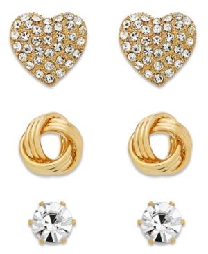 Thalia Sodi Mix And Match Stud Earring Trio, Only At Macy's