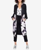 Rachel Rachel Roy Floral-print Duster Bomber Jacket, Created For Macy's