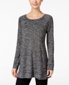 Style & Co. Melange-knit Tunic, Only At Macy's
