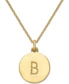 Kate Spade New York 12k Gold-plated Initials Pendant Necklace