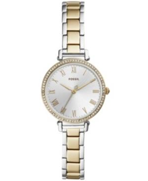 Fossil Women's Kinsey Two-tone Stainless Steel Bracelet Watch 28mm