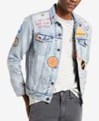 Levi's Limited Men's Allover Embellished Trucker Jacket, Created For Macy's