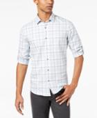 Alfani Men's Check-print Shirt, Created For Macy's