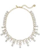 Kate Spade New York Gold-tone Shaky Crystal Cluster Collar Necklace