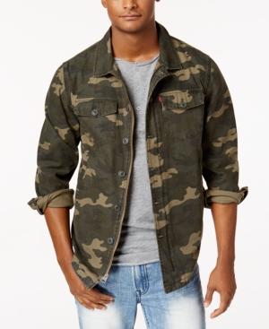 Levi's Men's Camouflage Shirt Jacket